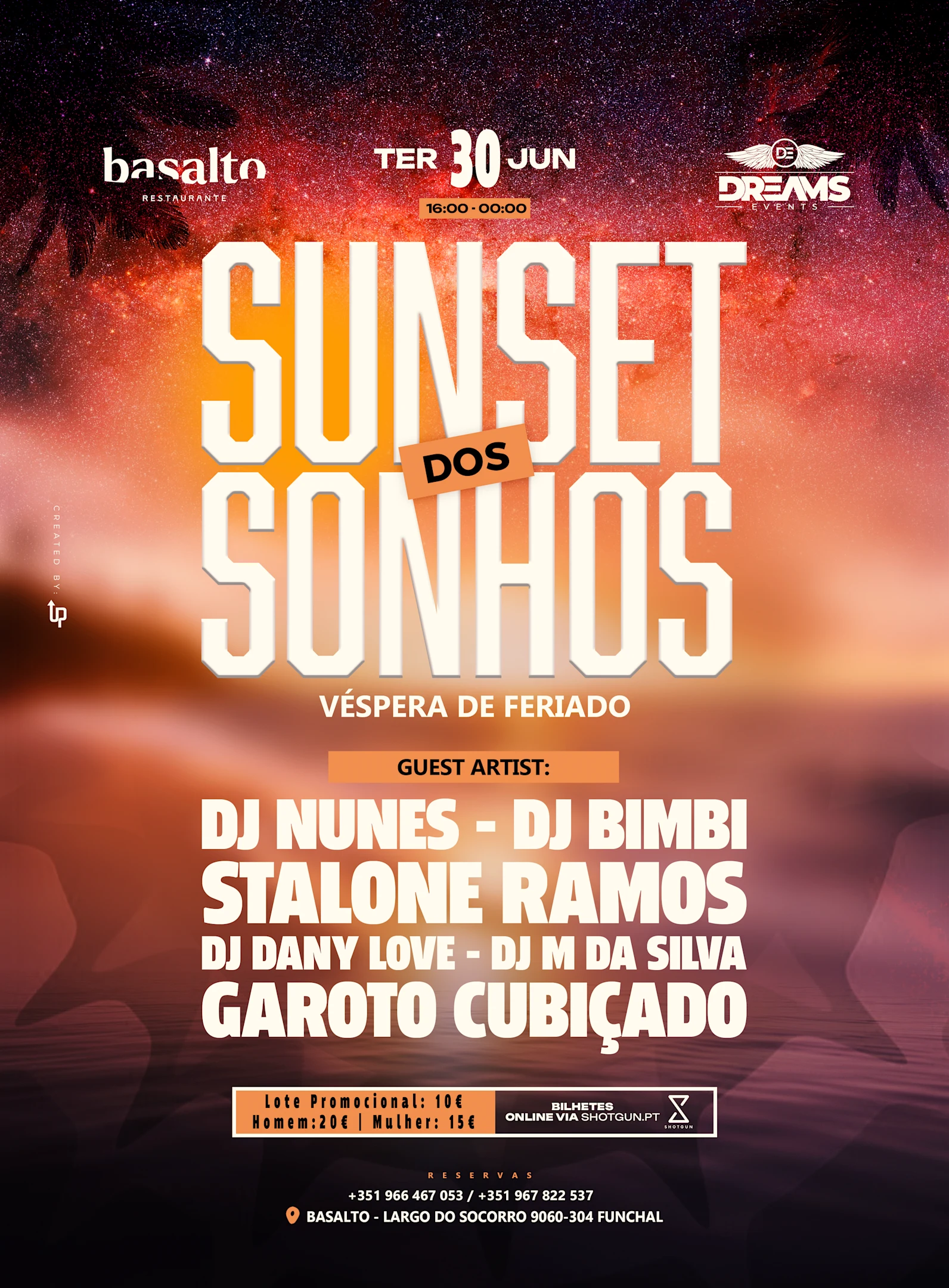 Sunset Dos Sonhos Cover