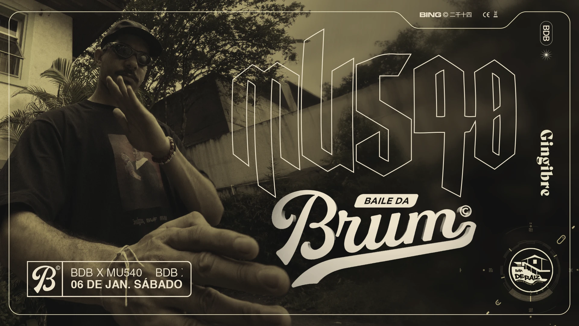 Baile Da Brum Feat. Mu540 - Oi 2024! Cover