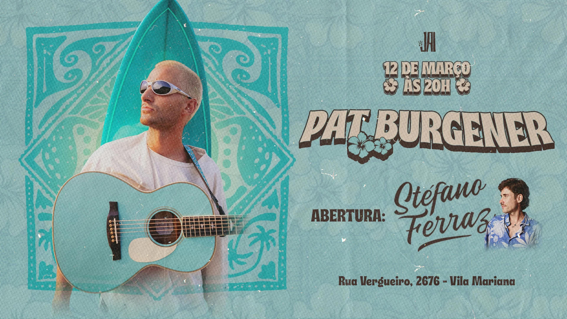 Pat Burgener Em São Paulo! @Jaiclub Cover