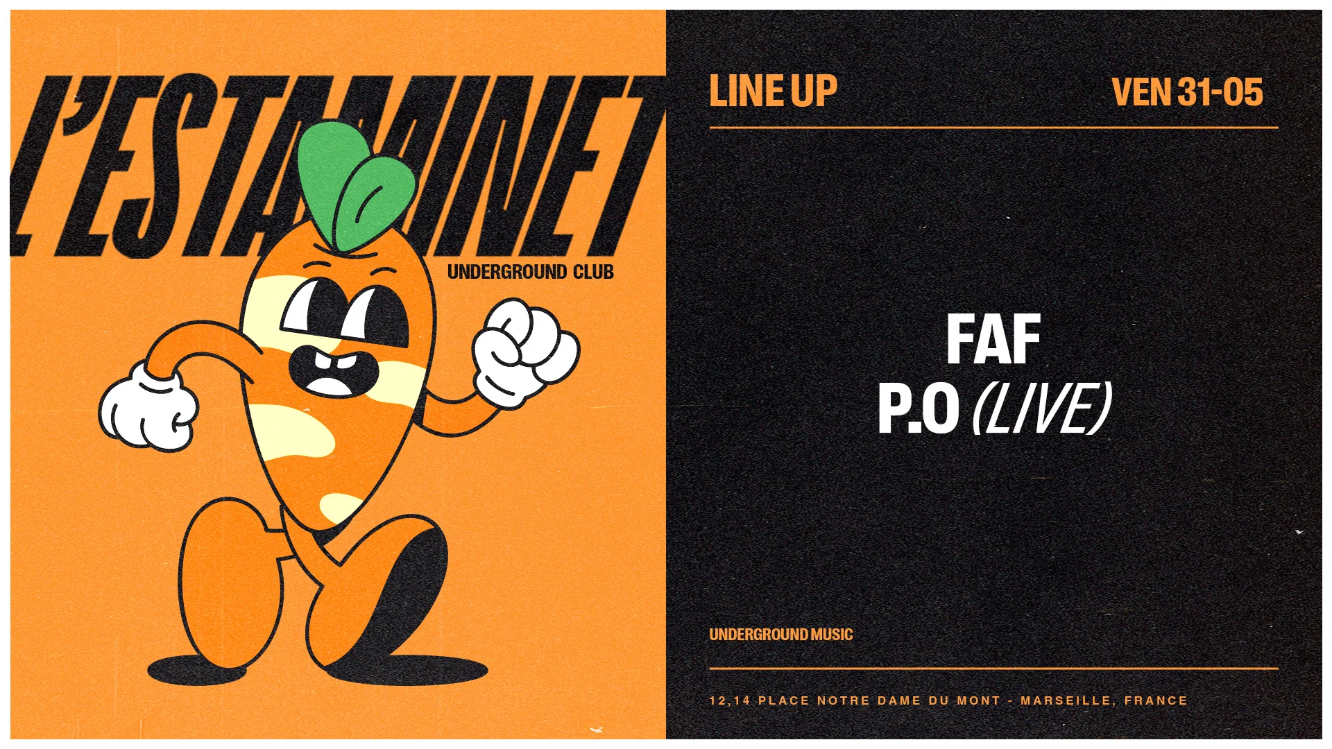 P.O (Live) // Faf Cover