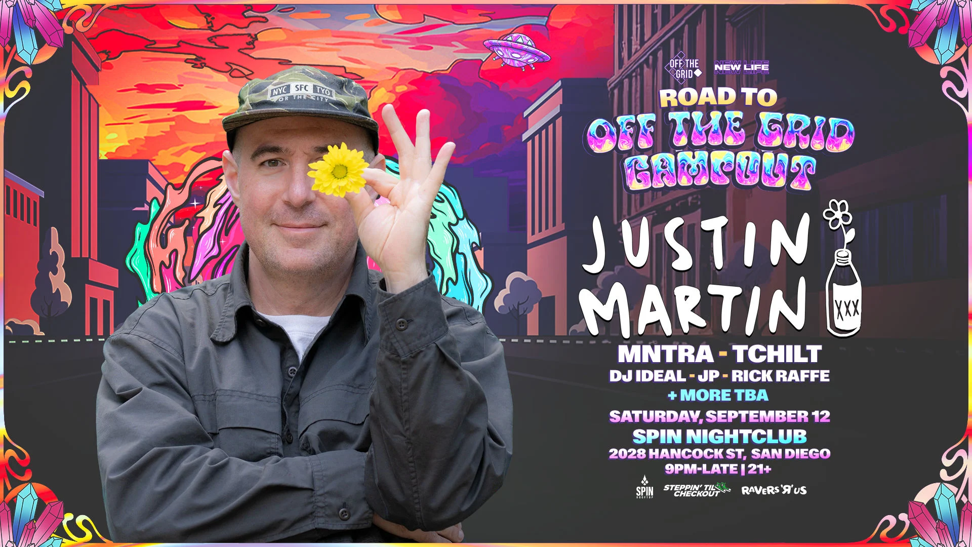 Road To Otg: Justin Martin @ Spin Cover
