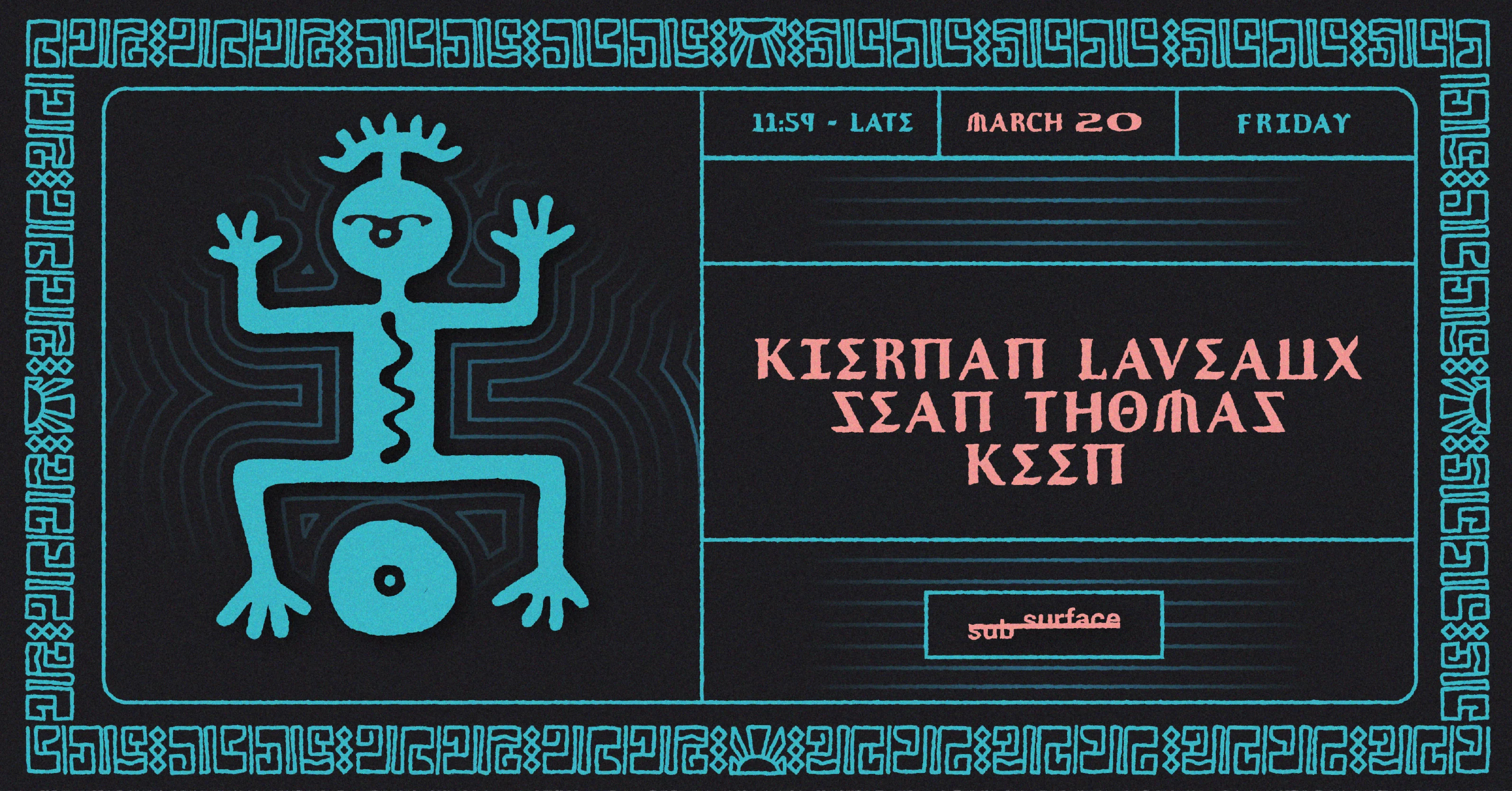 Subsurface 084: Kiernan Laveaux, Sean Thomas, Keen Cover