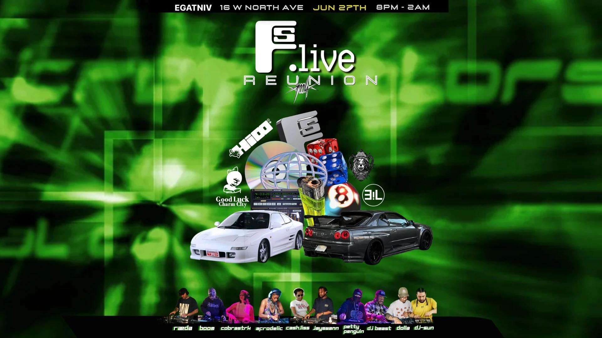 Fs. Live Reunion Cover