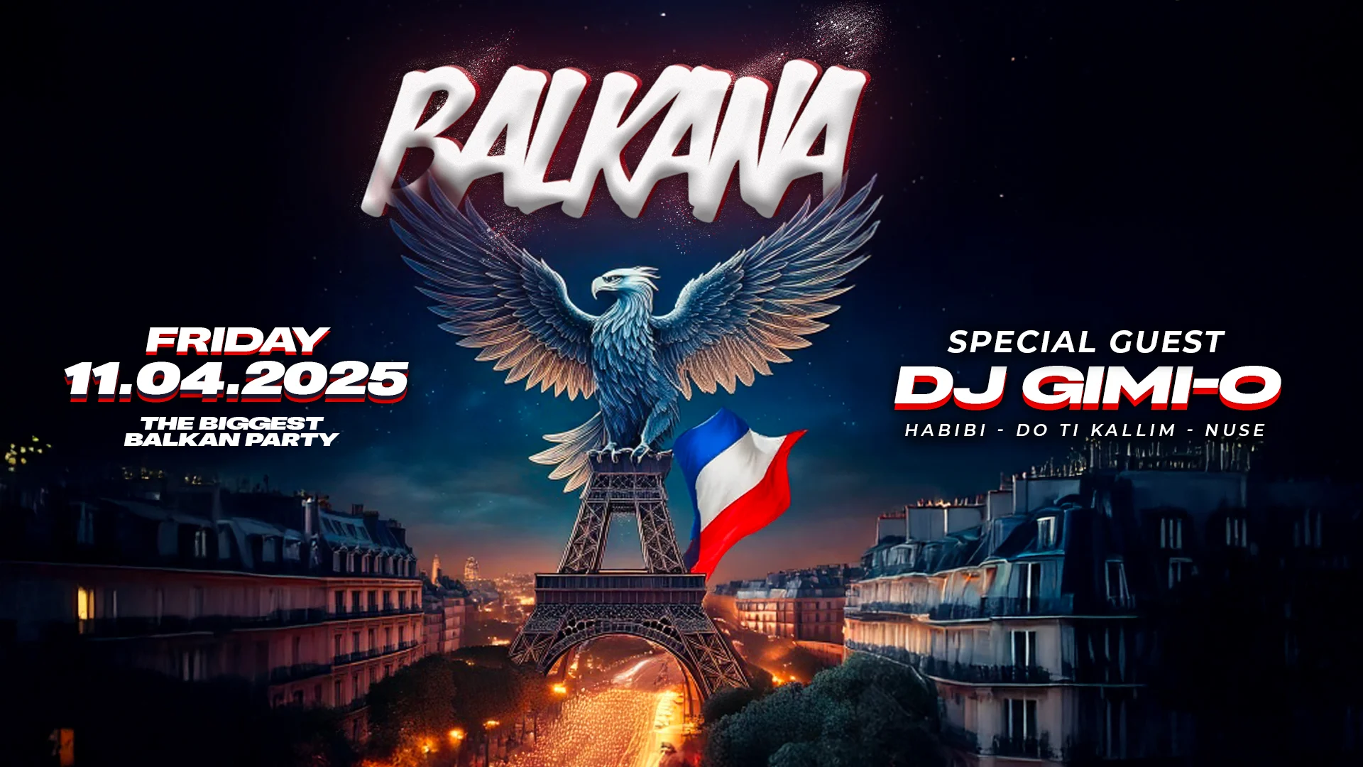 Balkana X Gimi O In Paris Cover