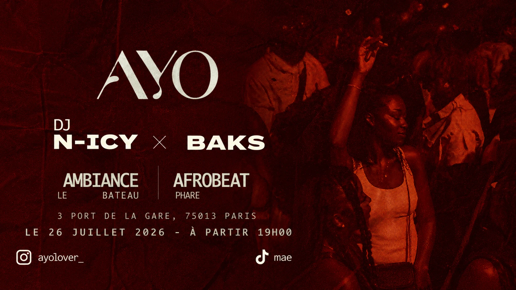Ayo @Bateau Phare Cover