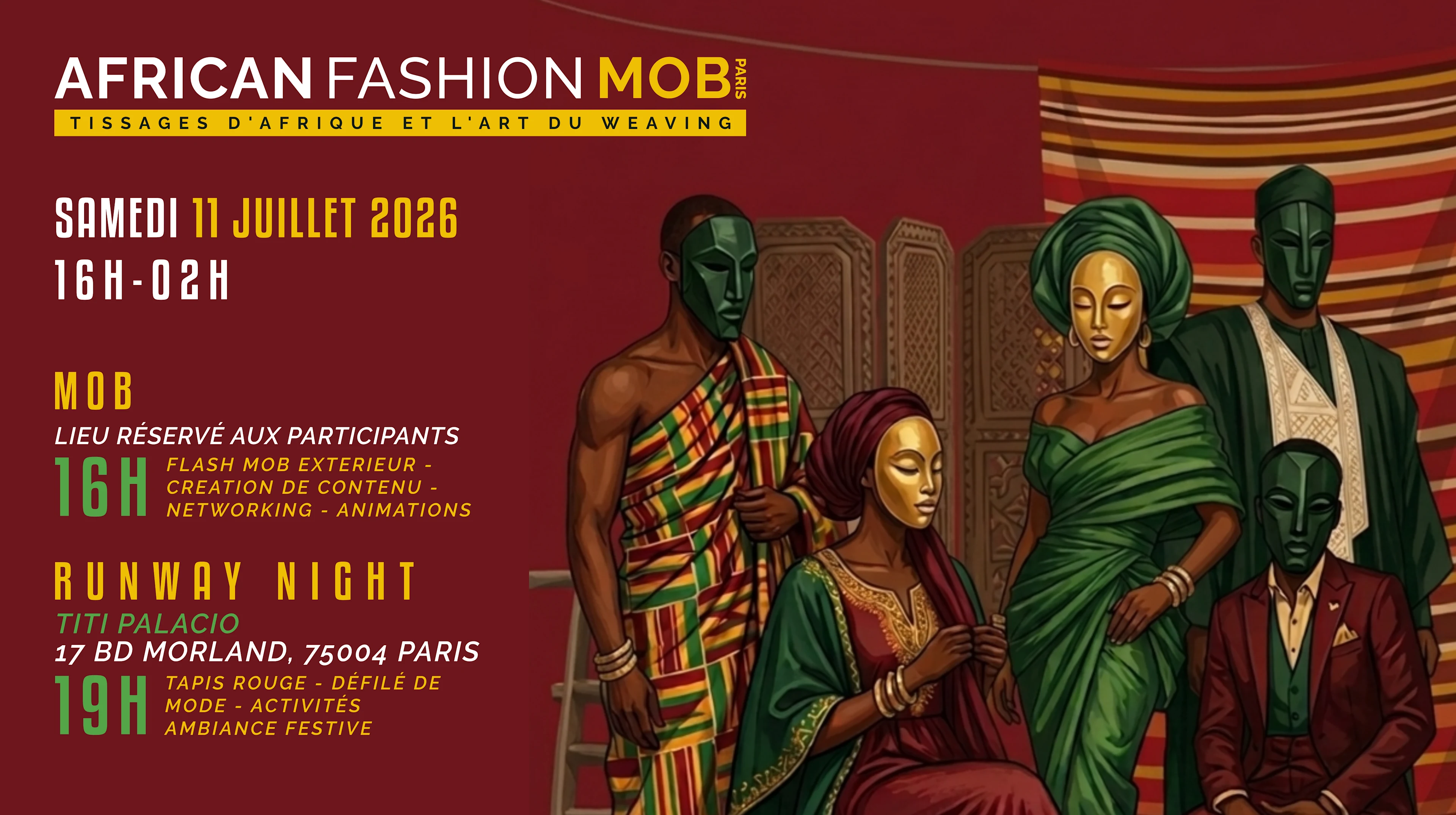 African Fashion Mob - Paris - Summer Edition Cover