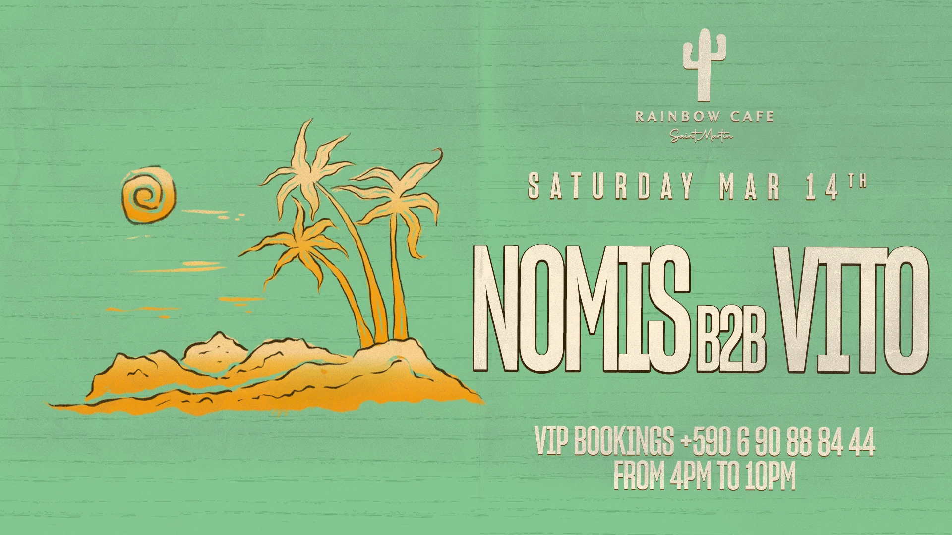 Rainbow Saturdays : Nomis B2b Vito Cover