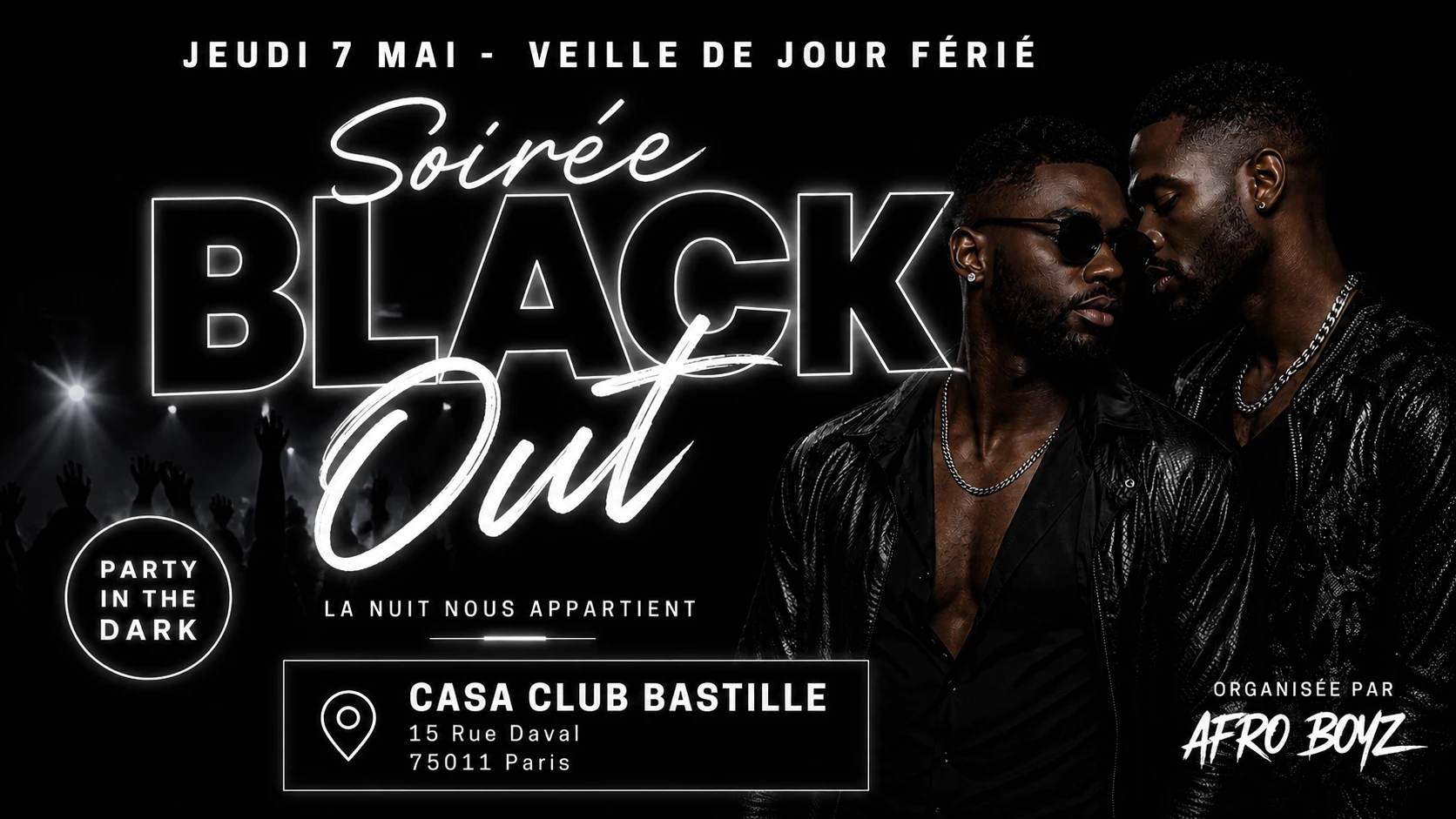 Soirée Black Out Cover