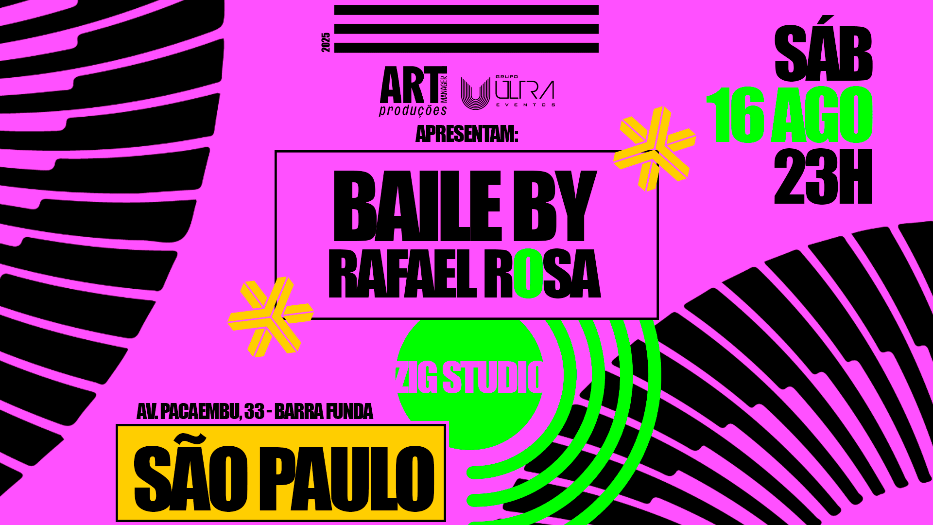 Art Manager E Ultra Apresentam Baile By Rafael Rosa Cover