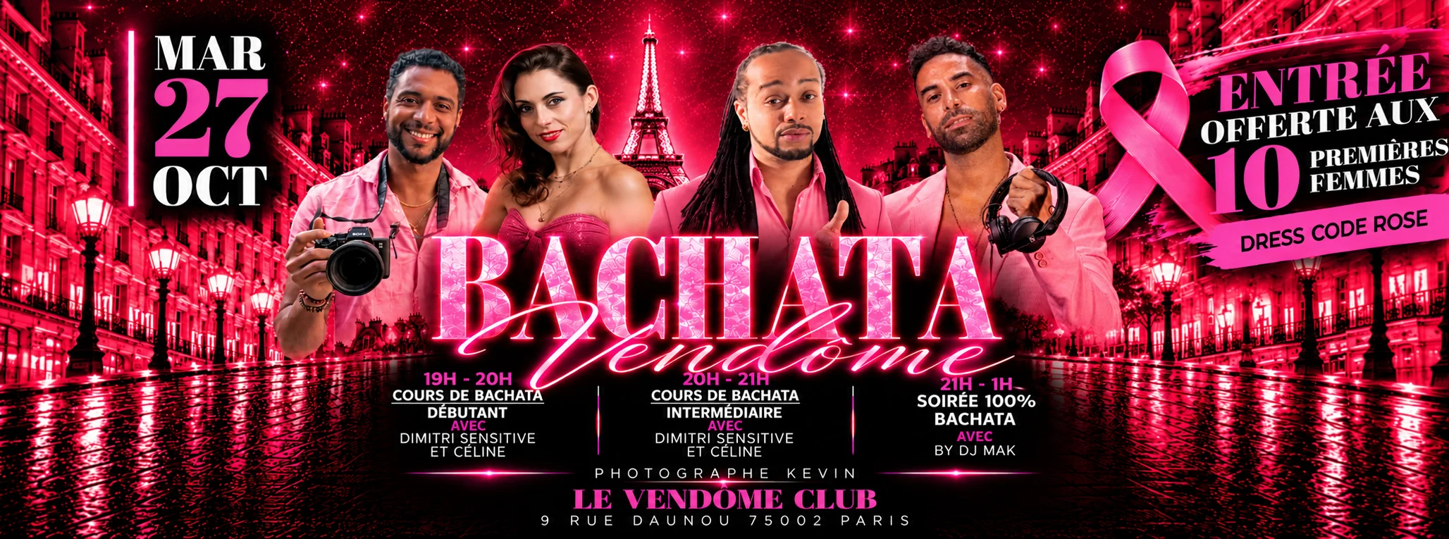 Bachata Vendôme Paris Cover