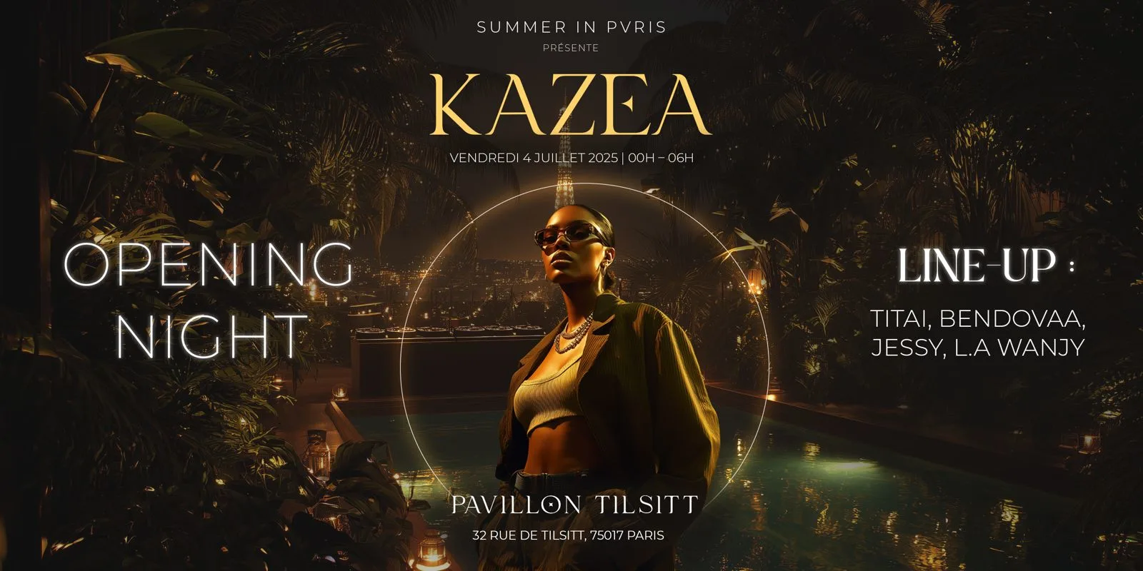 Kazea — Opening Night | 04.07 Cover