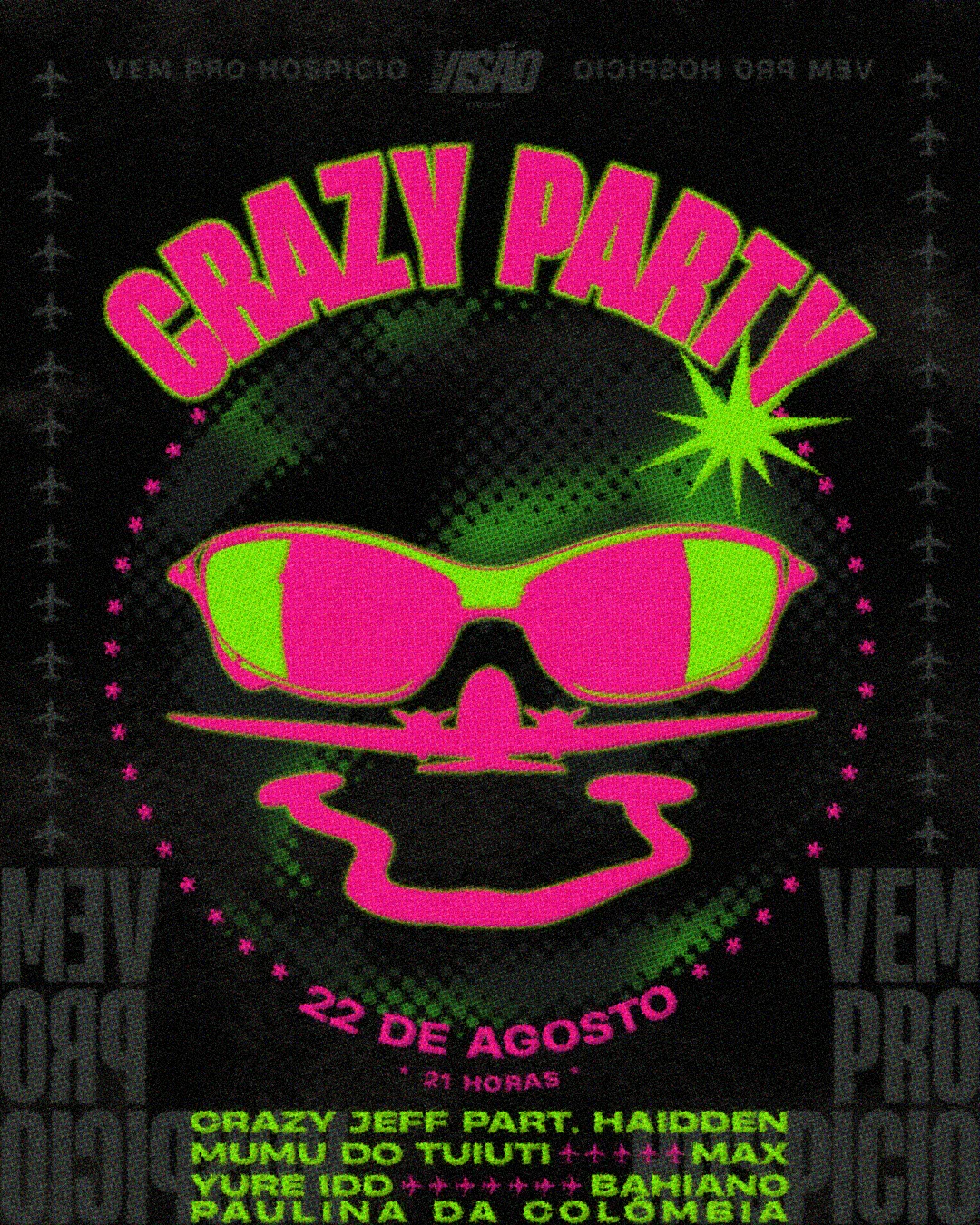 Crazy Party No Visão 22/08 Cover
