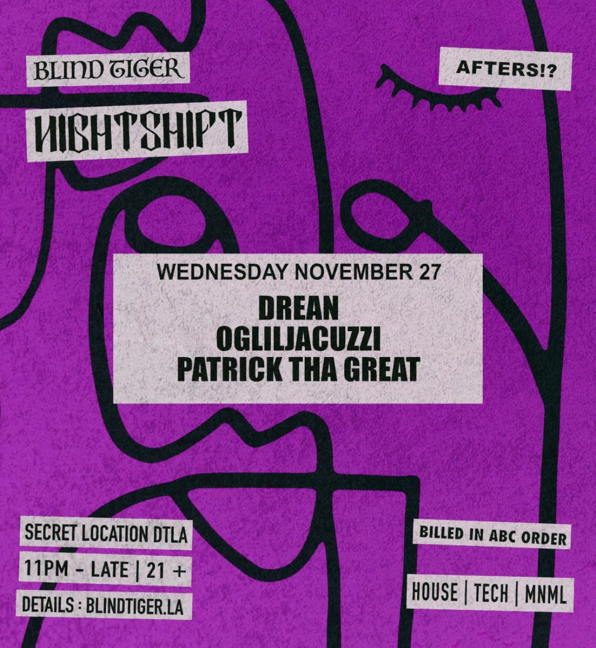 Nightshift Afterhours Cover