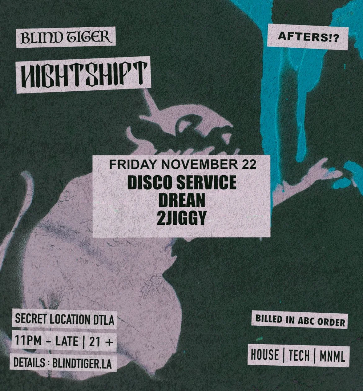 Nightshift Afterhours Cover