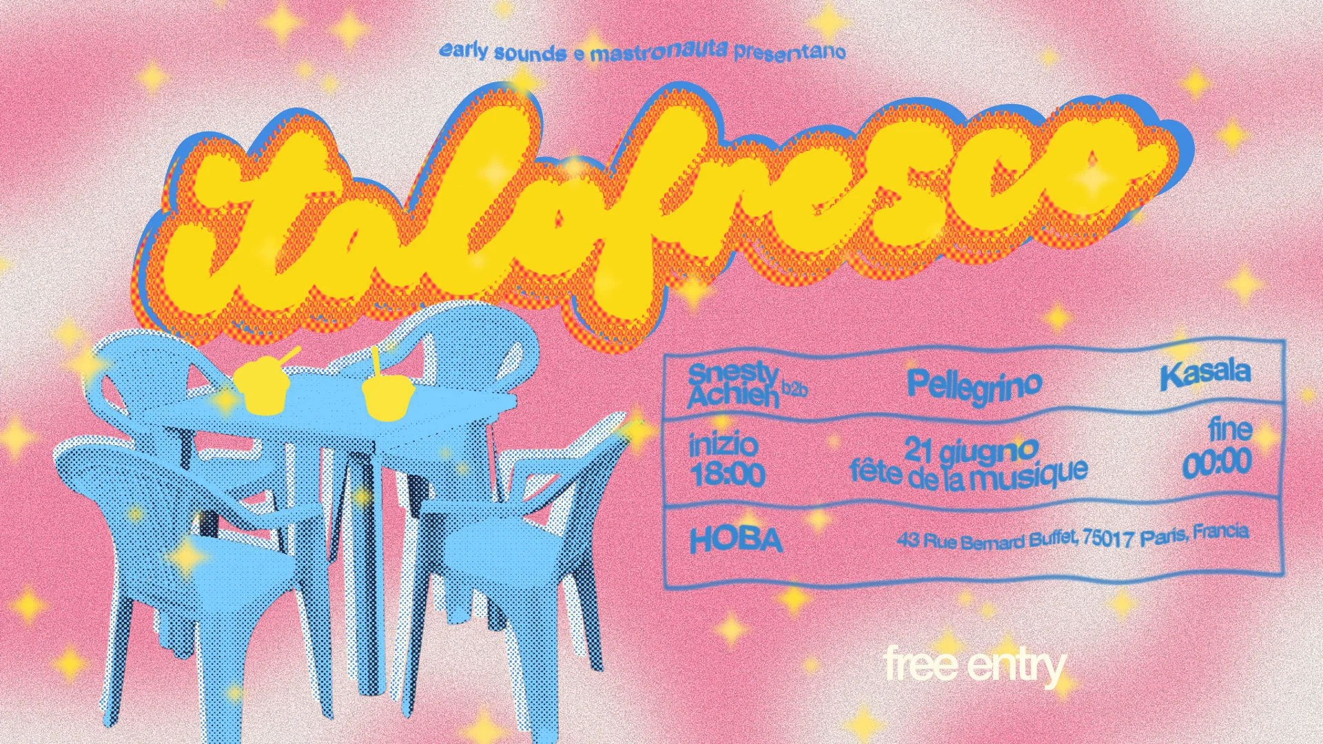 Fête De La Musique : Italofresco ! Cover
