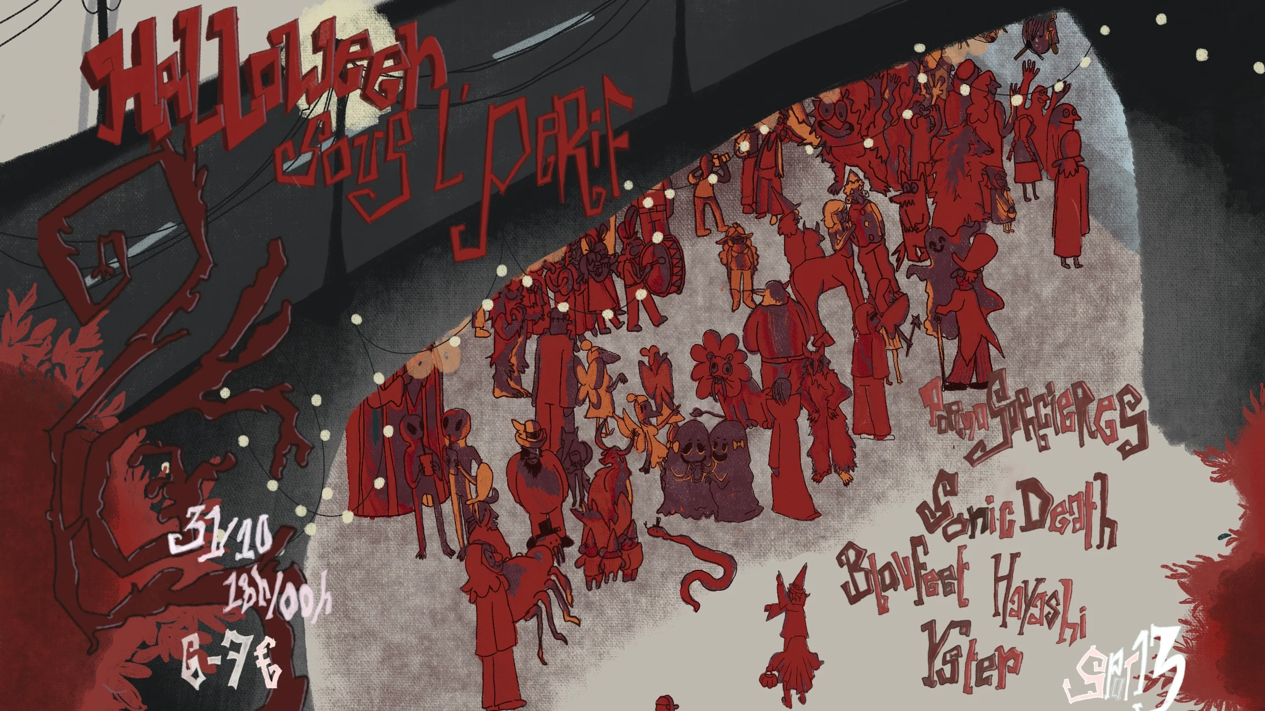 Halloween Sous L'périf | Paris 13 Cover