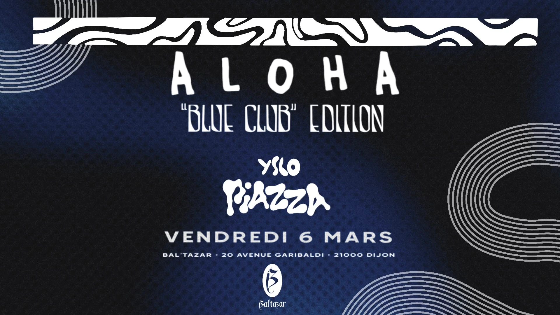 Aloha - "Blue Club" Edition X Piazza Cover