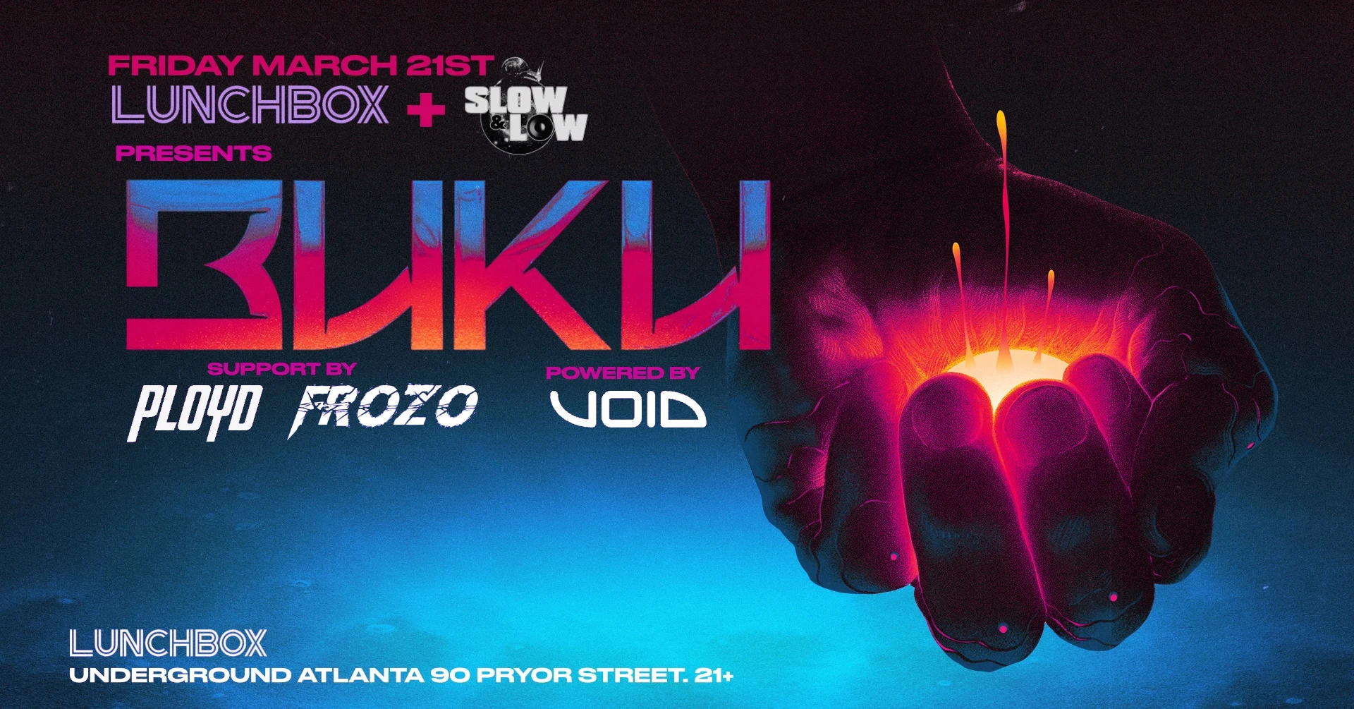 Buku With Ployd + Frozo At Lunchbox Cover