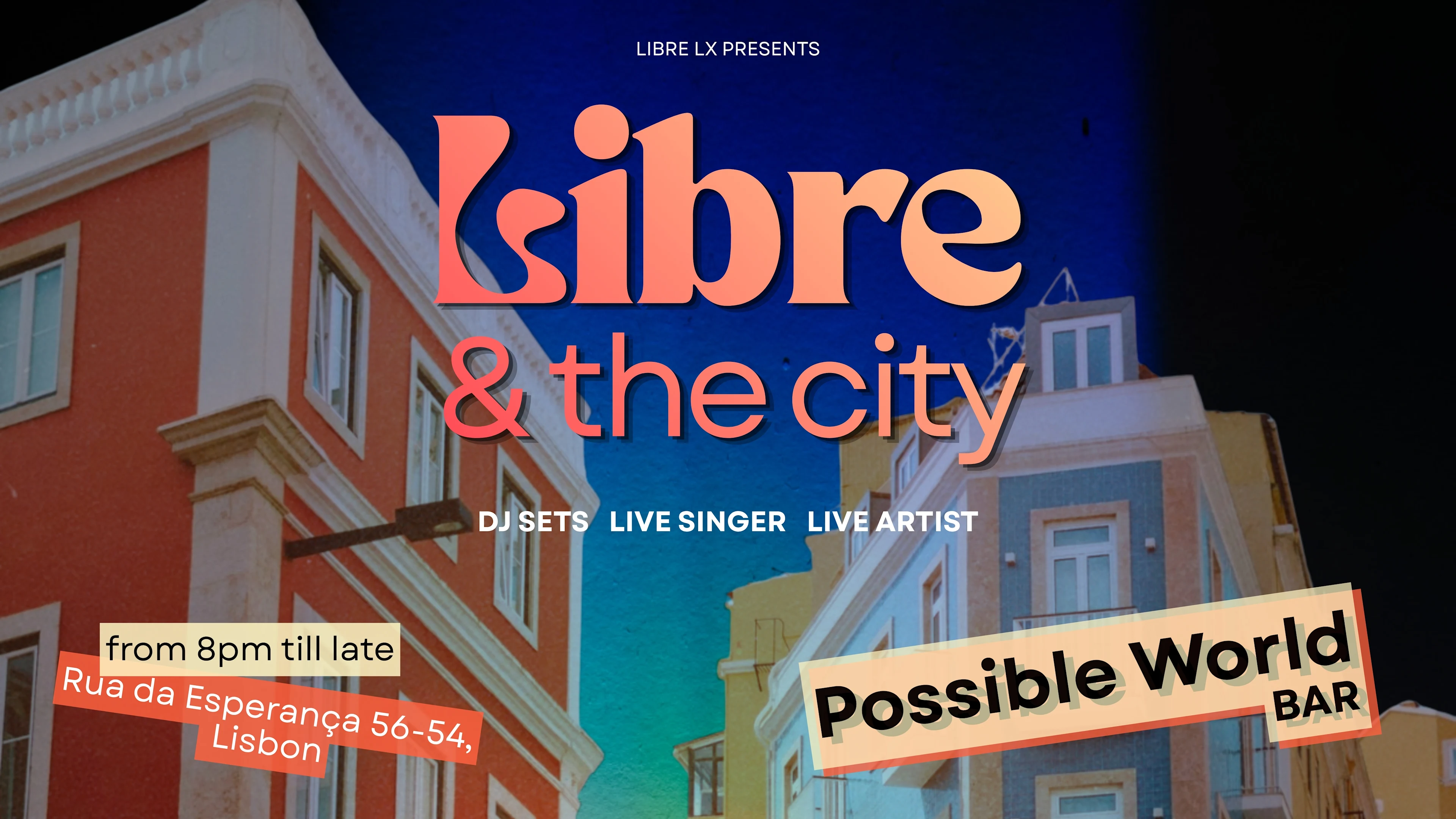 Libre & The City 🎶🍸 Cover