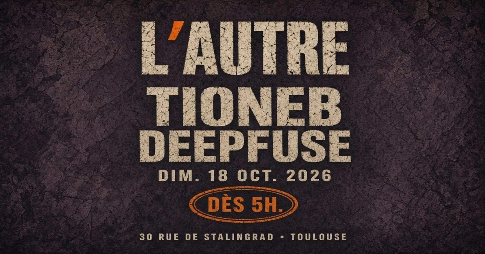 L'autre Invite Tioneb X Deepfuse Cover