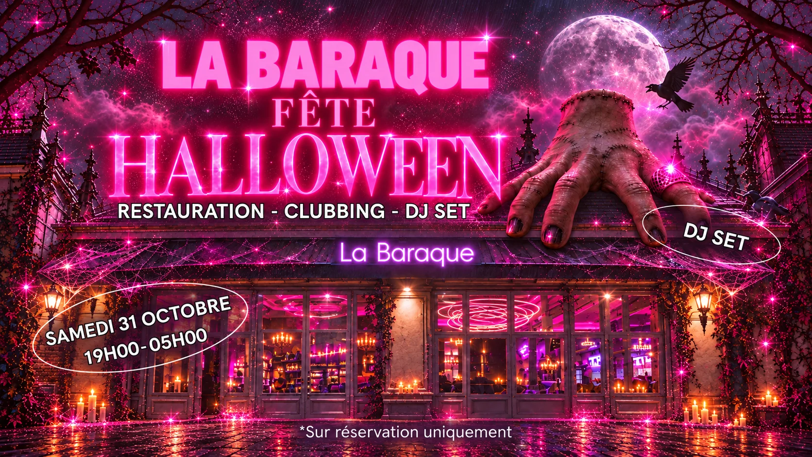 Halloween Party À La Baraque Cover