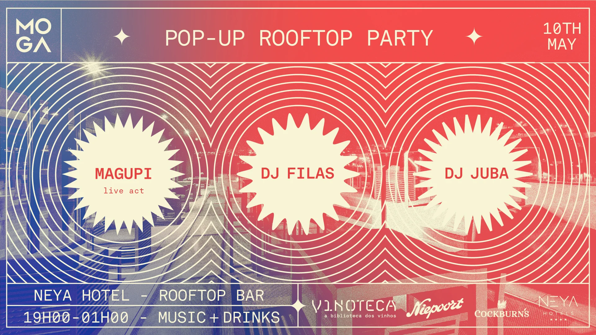 Moga Festival - Pop Up Party Porto Cover