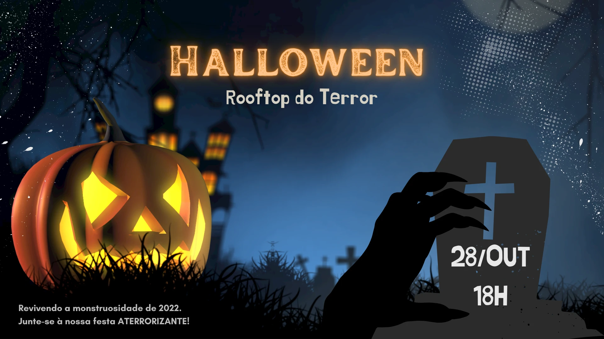 Halloween - Rooftop Do Terror | 28/10 Cover