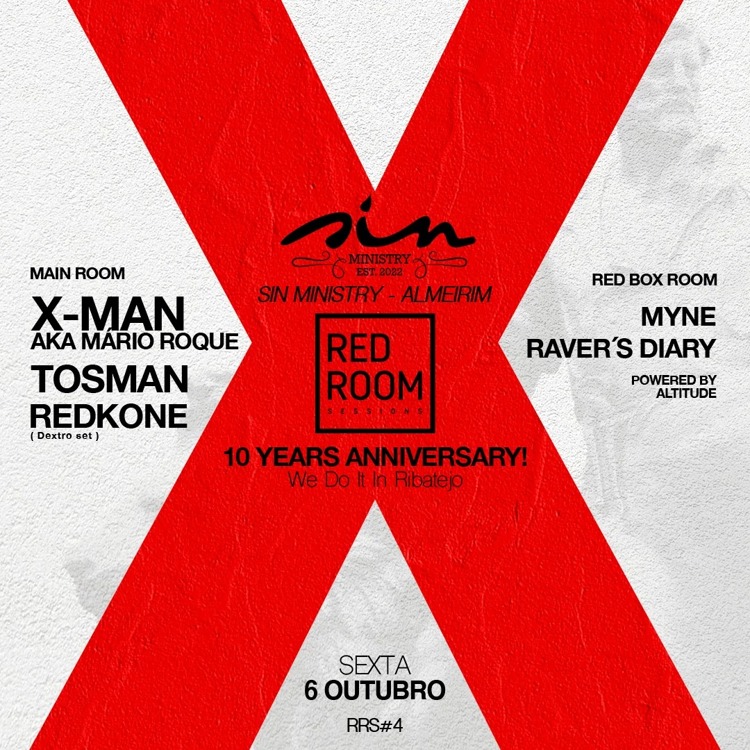Red Room Sessions #4_X Aniversário Cover