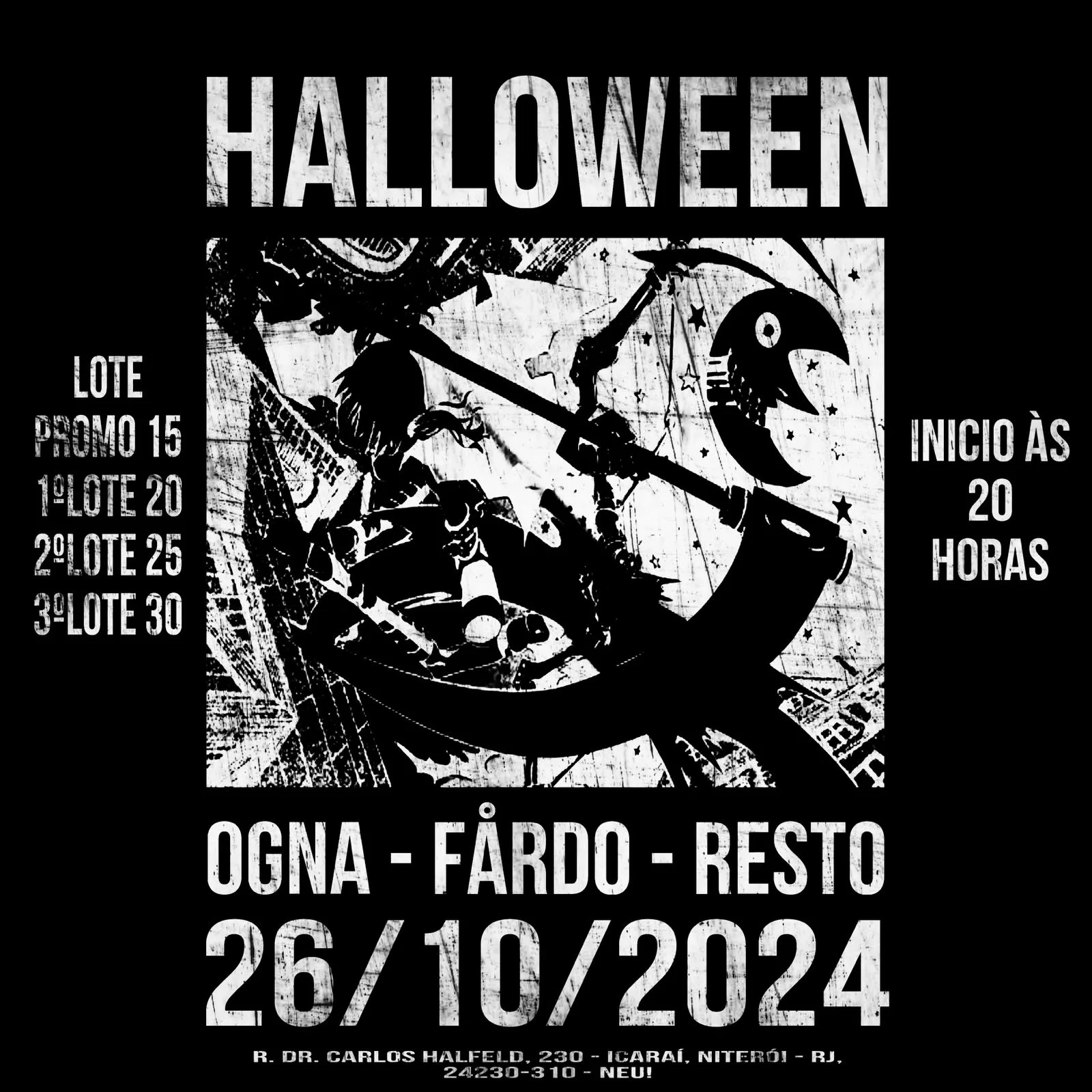Halloween Na Neú, Ogna Fardo Resto Cover