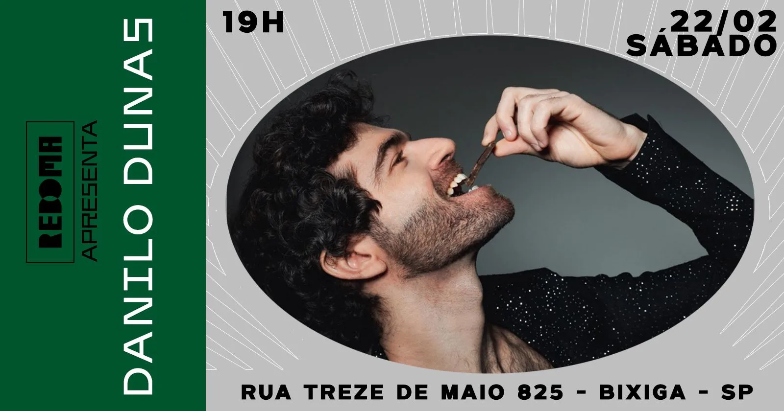 22/2 - Danilo Dunas Apresenta Amor Meio Amargo Na Redoma Cover