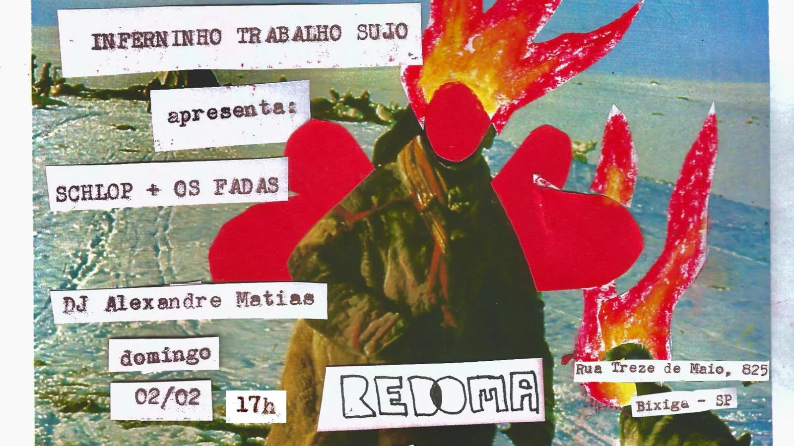 2/2 - Inferninho Trabalho Sujo Apresenta: Schlop + Os Fadas Cover