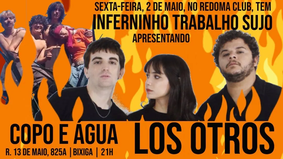 2/5 - Inferninho Trabalho Sujo: Copo E Água E Los Otros Cover