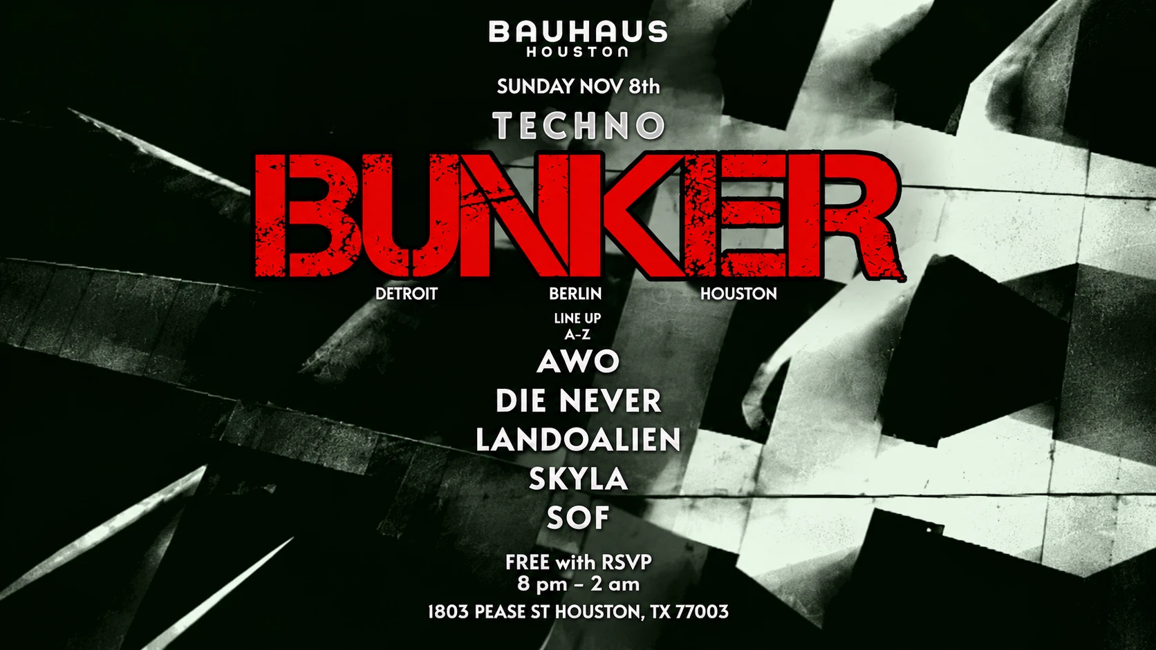 Techno Bunker (Free With Rsvp) Cover