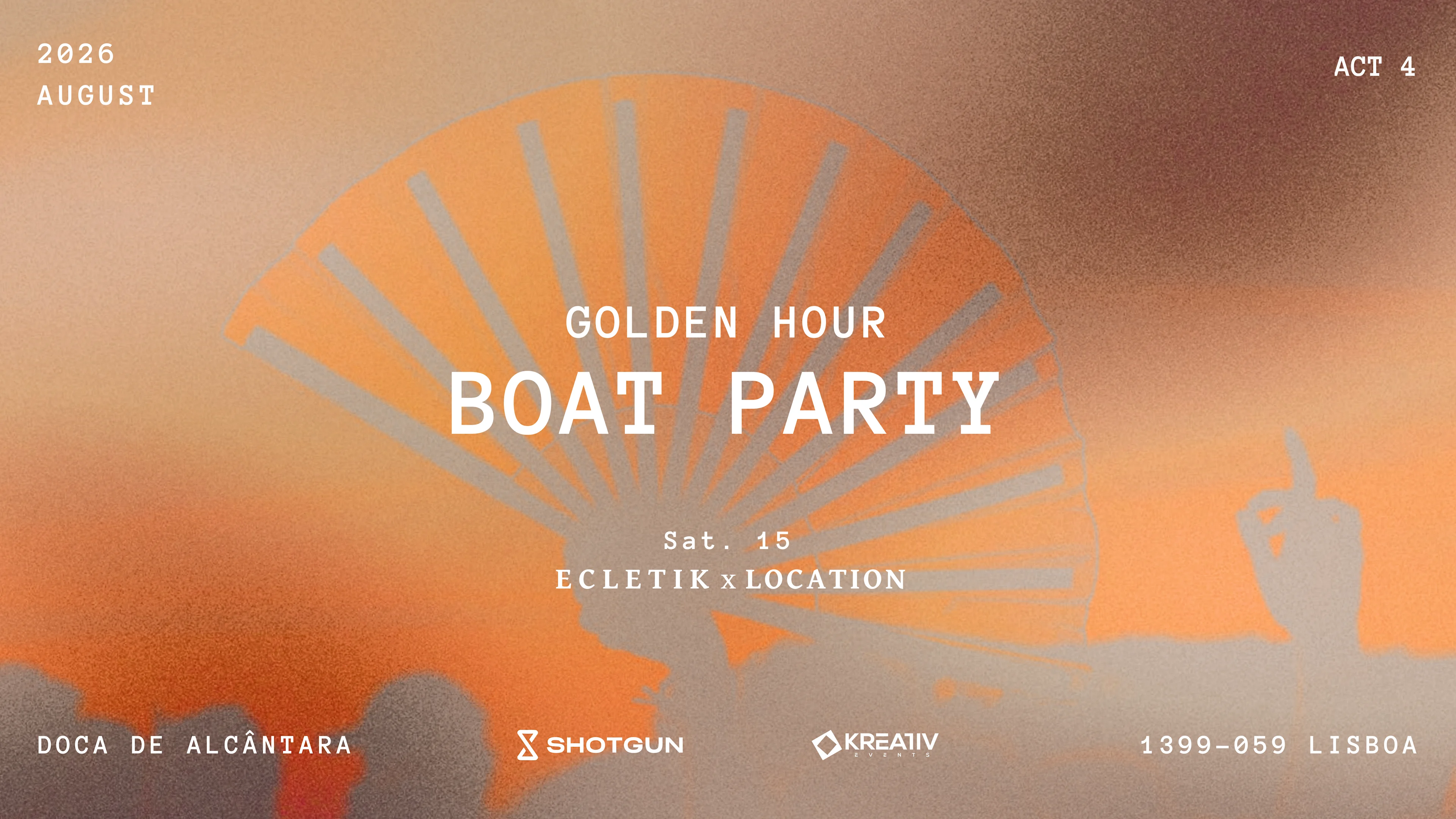 Act 4 - Golden Hour | Boat Party Cover