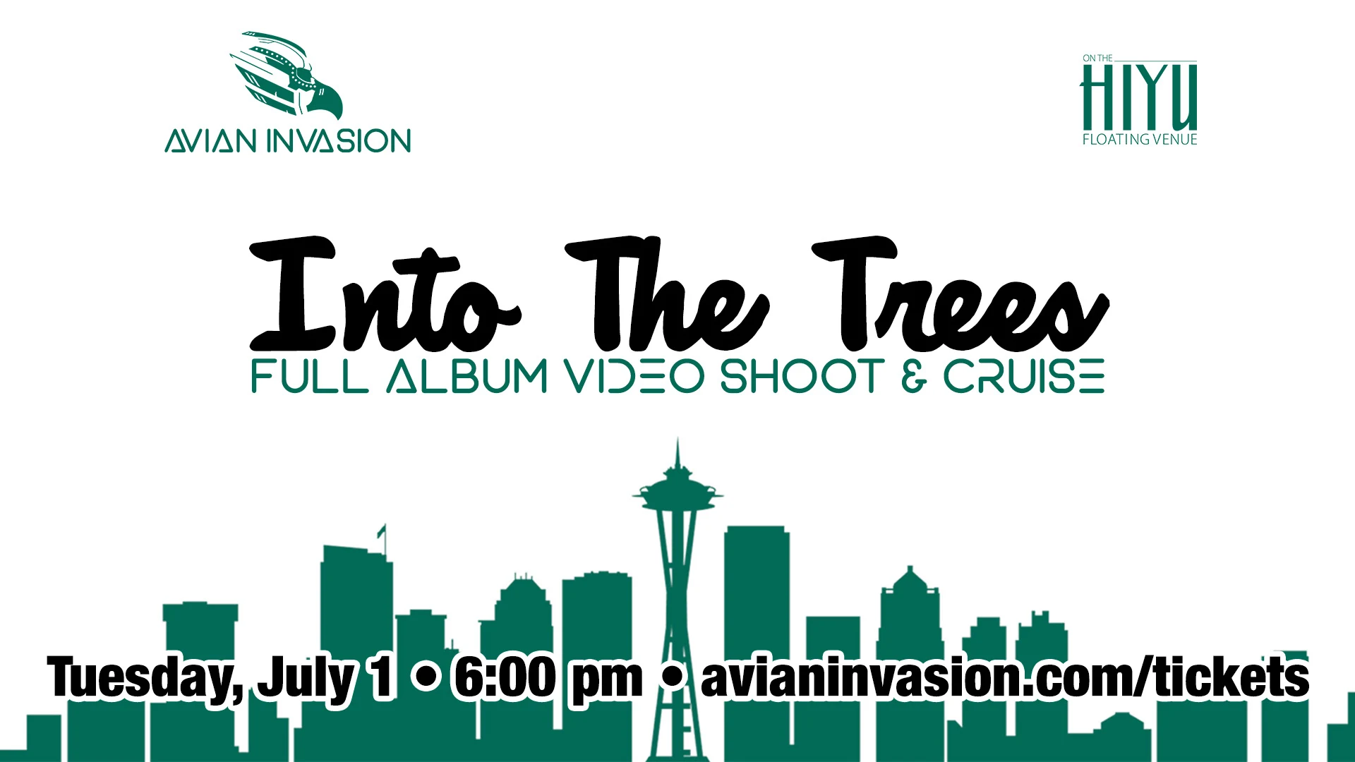 Avian Invasion "Into The Trees" Music Video Shoot Cover