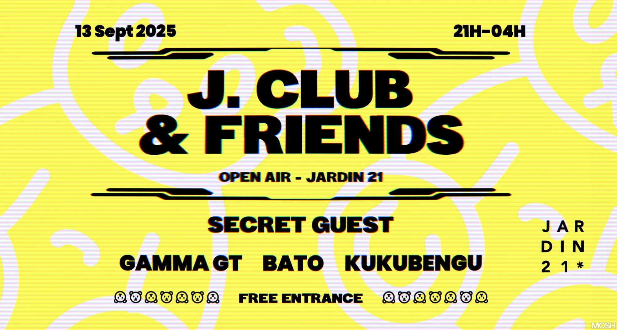 J Club & Friends X Jardin21 - Open Air Cover