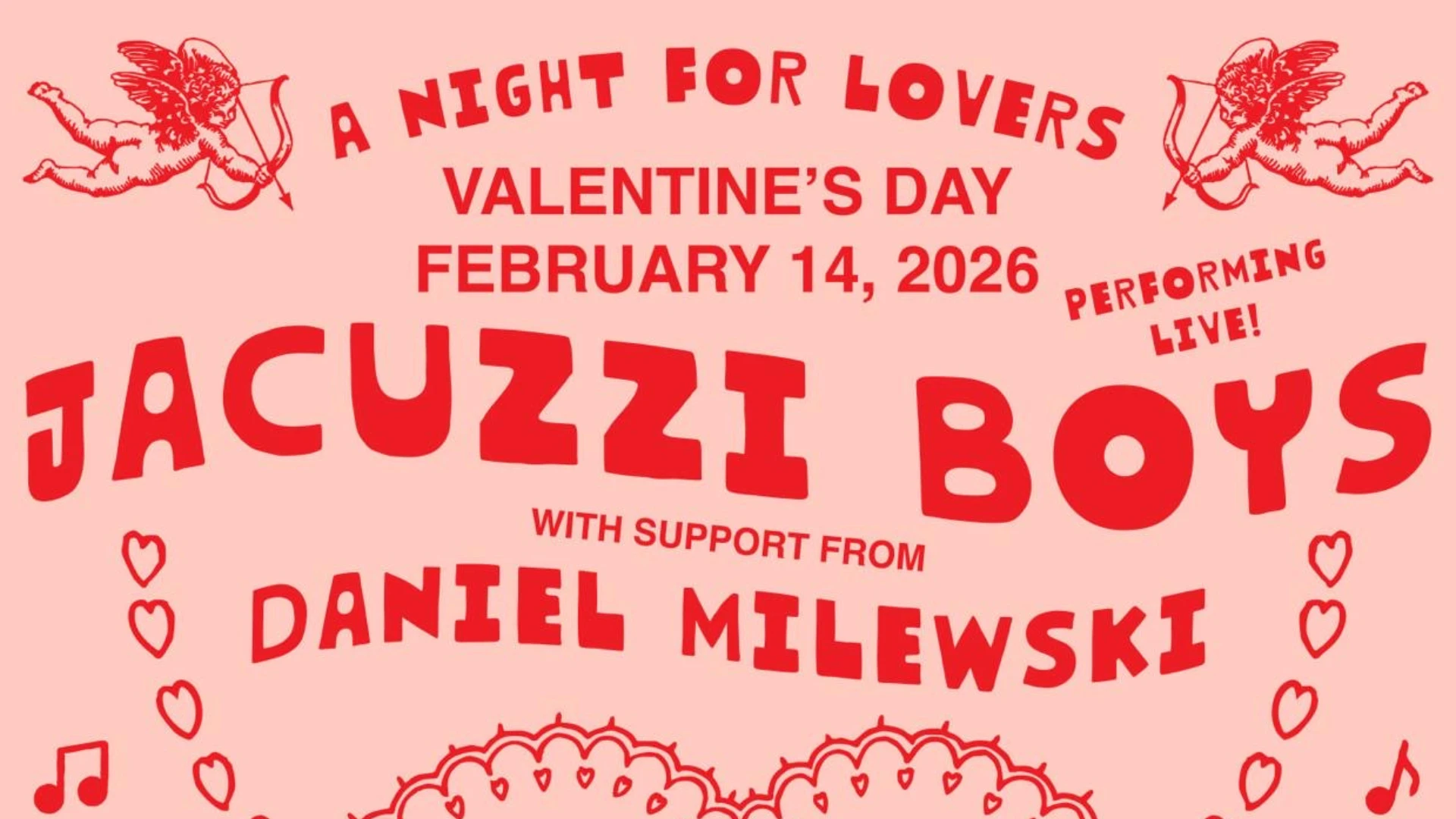Jacuzzi Boys + Daniel Milewski (Rsvp Only/Tickets At Door) Cover