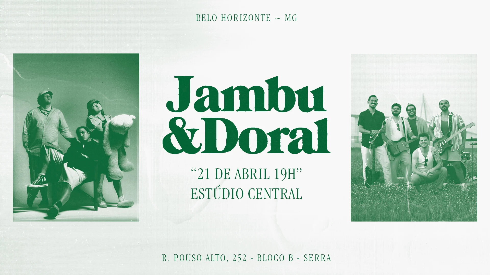 Jambu E Doral No Estúdio Central Cover