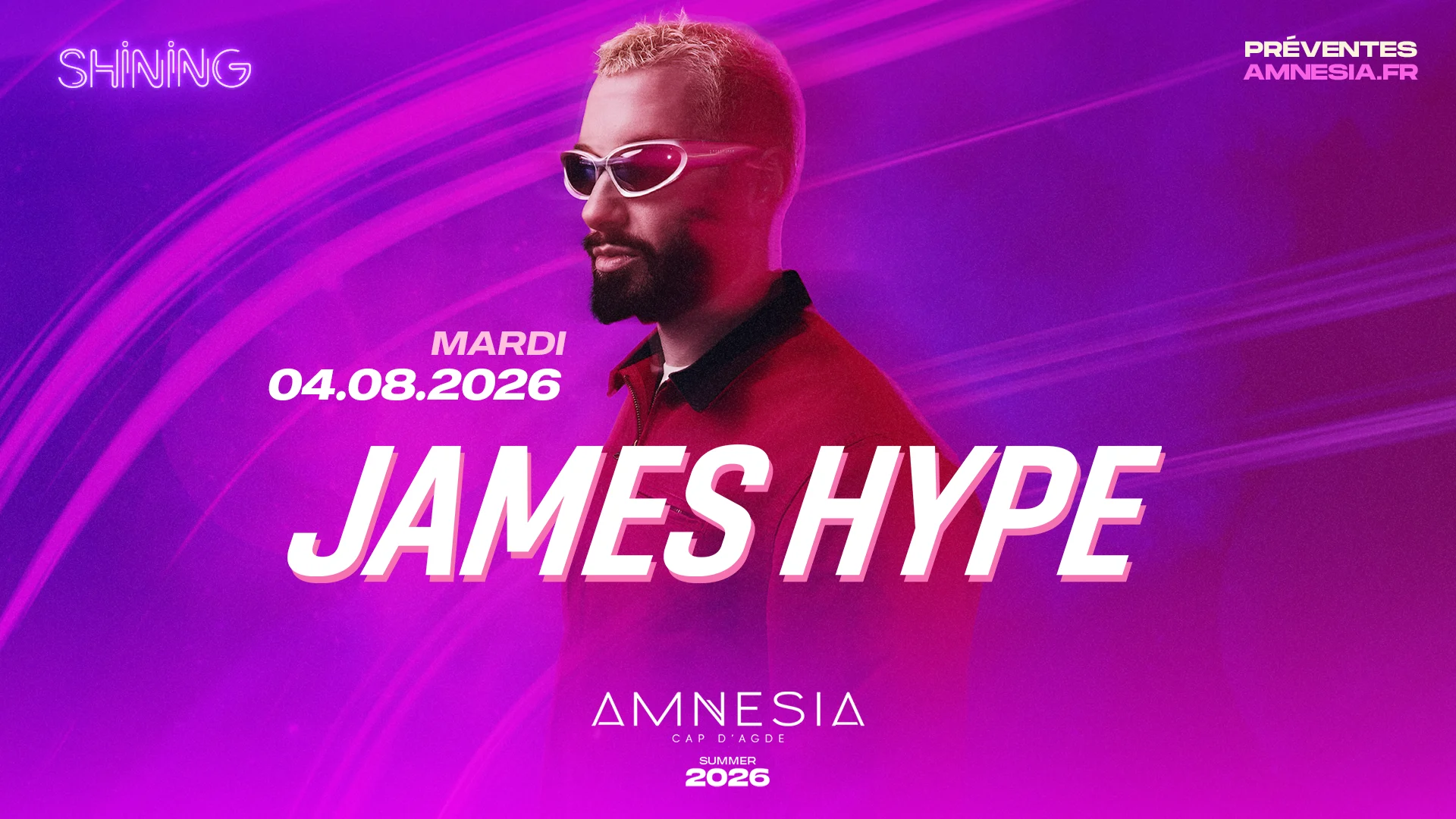 James Hype @ Amnesia Cover