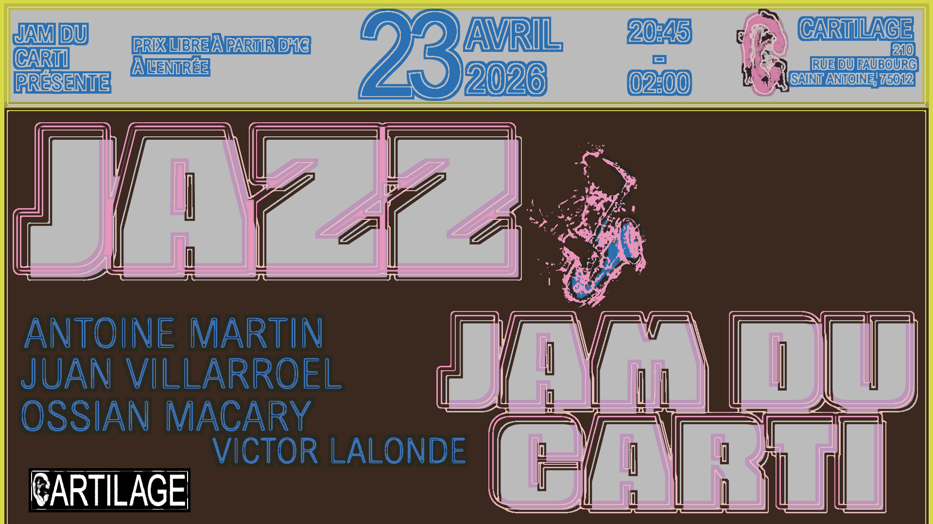 Jam Du Carti #2 Cover