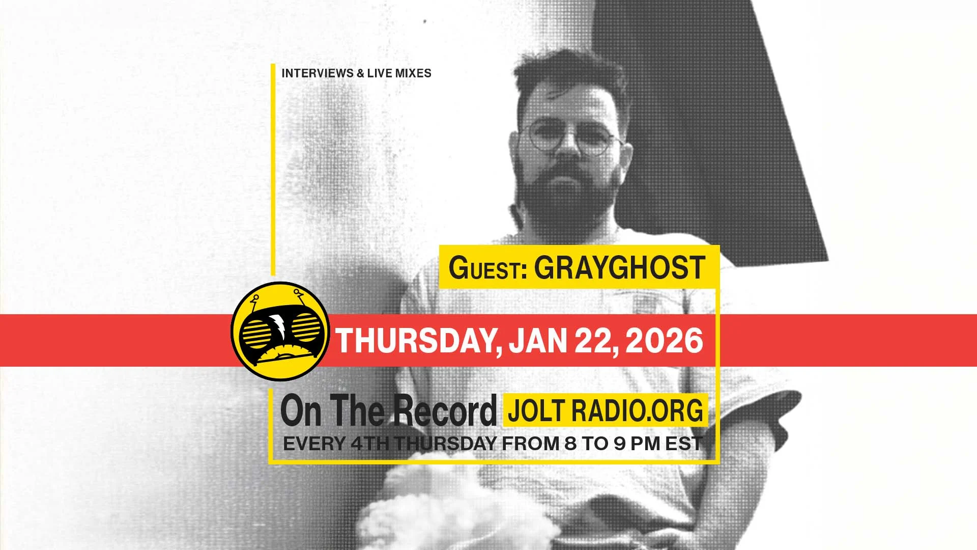 Jolt Radio: On The Record ( Guest: Grayghost ) Cover
