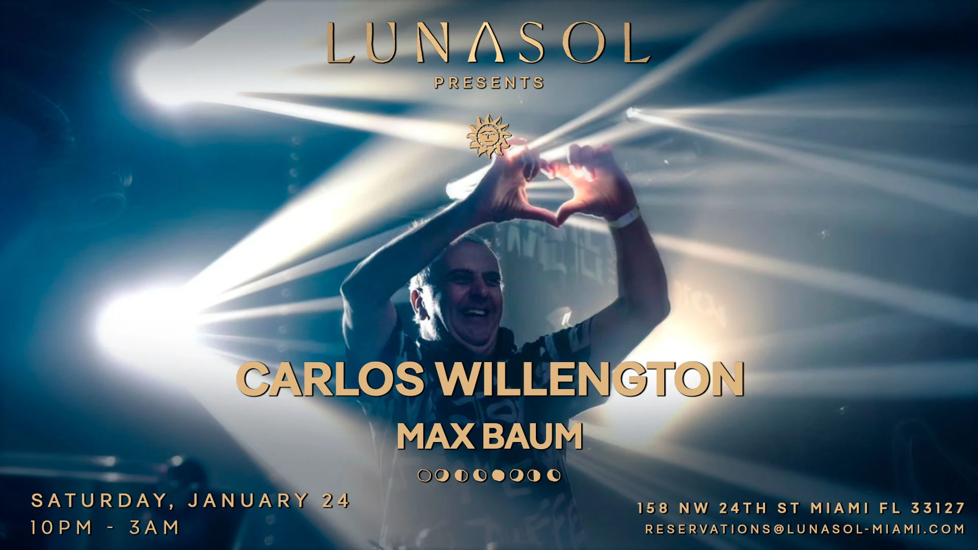 Lunasol Pres. Carlos Willengton Cover