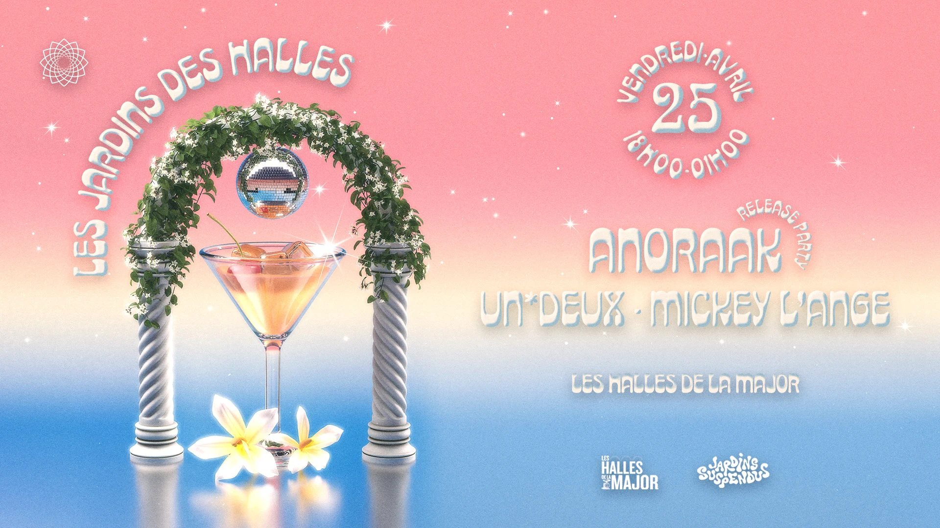 Jardins Des Halles : Special Release Party Anoraak & Friends Cover