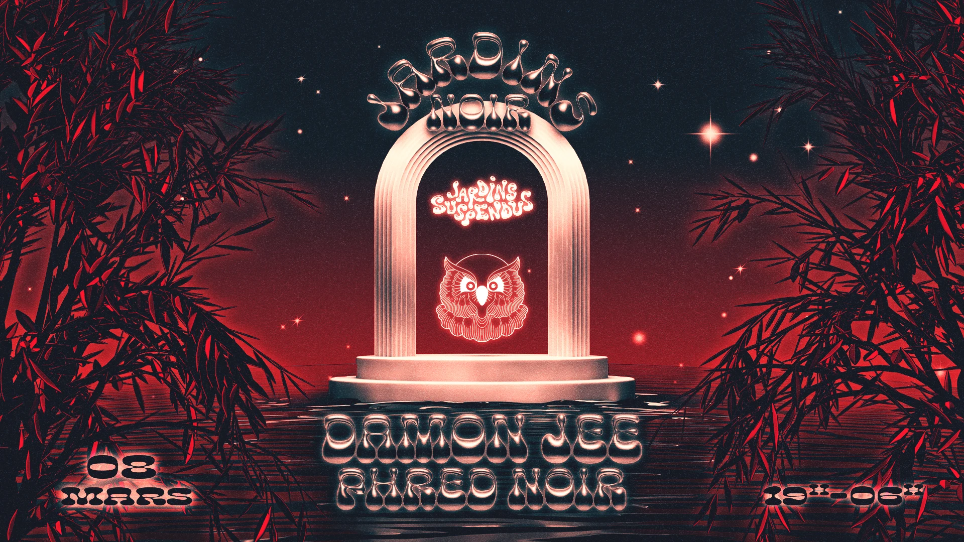 Jardins Noir : Damon Jee & Phred Noir Cover