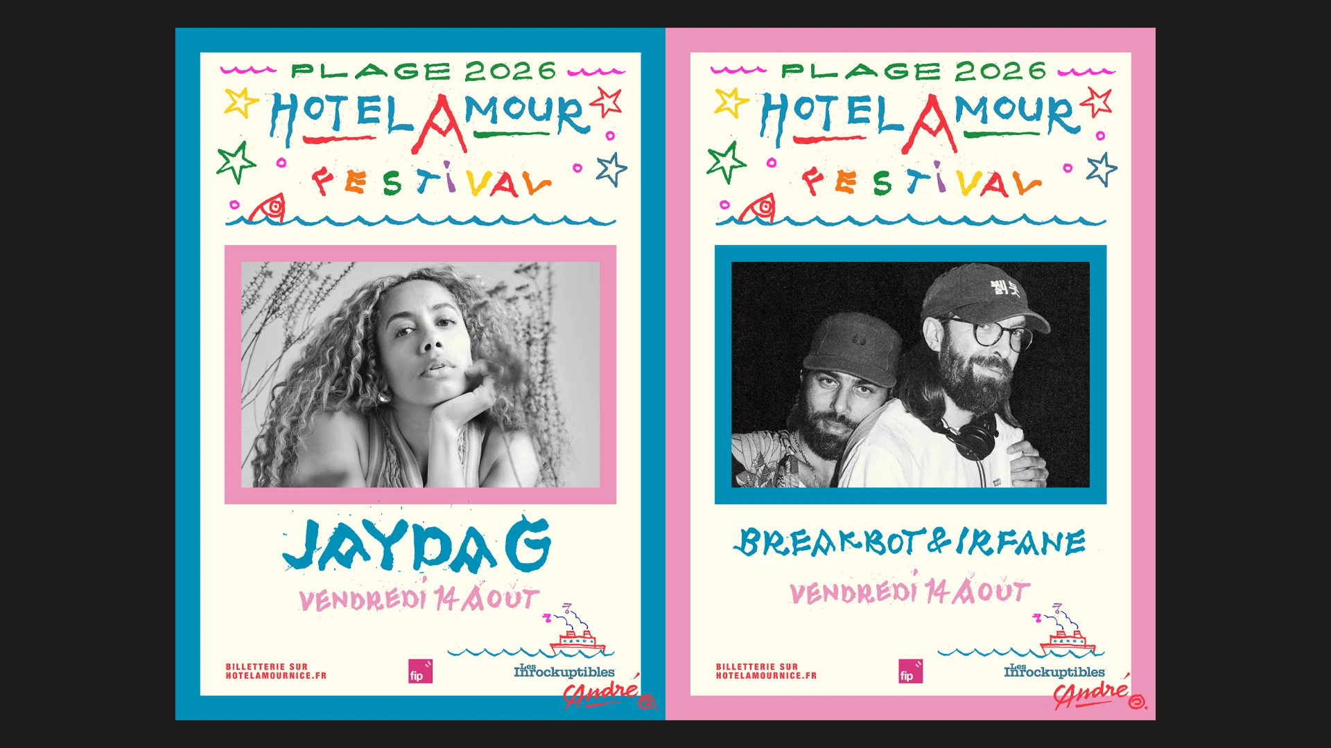Jayda G, Breakbot & Irfane À La Plage De L'hotel Amour Cover