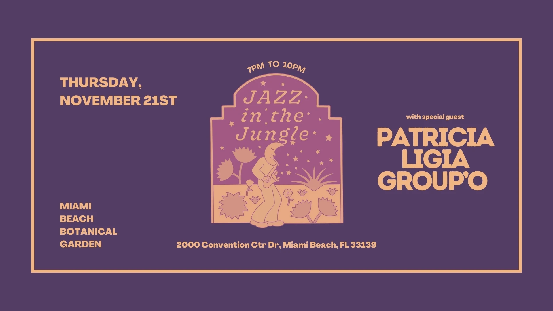 Jazz In The Jungle Featuring Patricia Ligia Gruop'o Cover