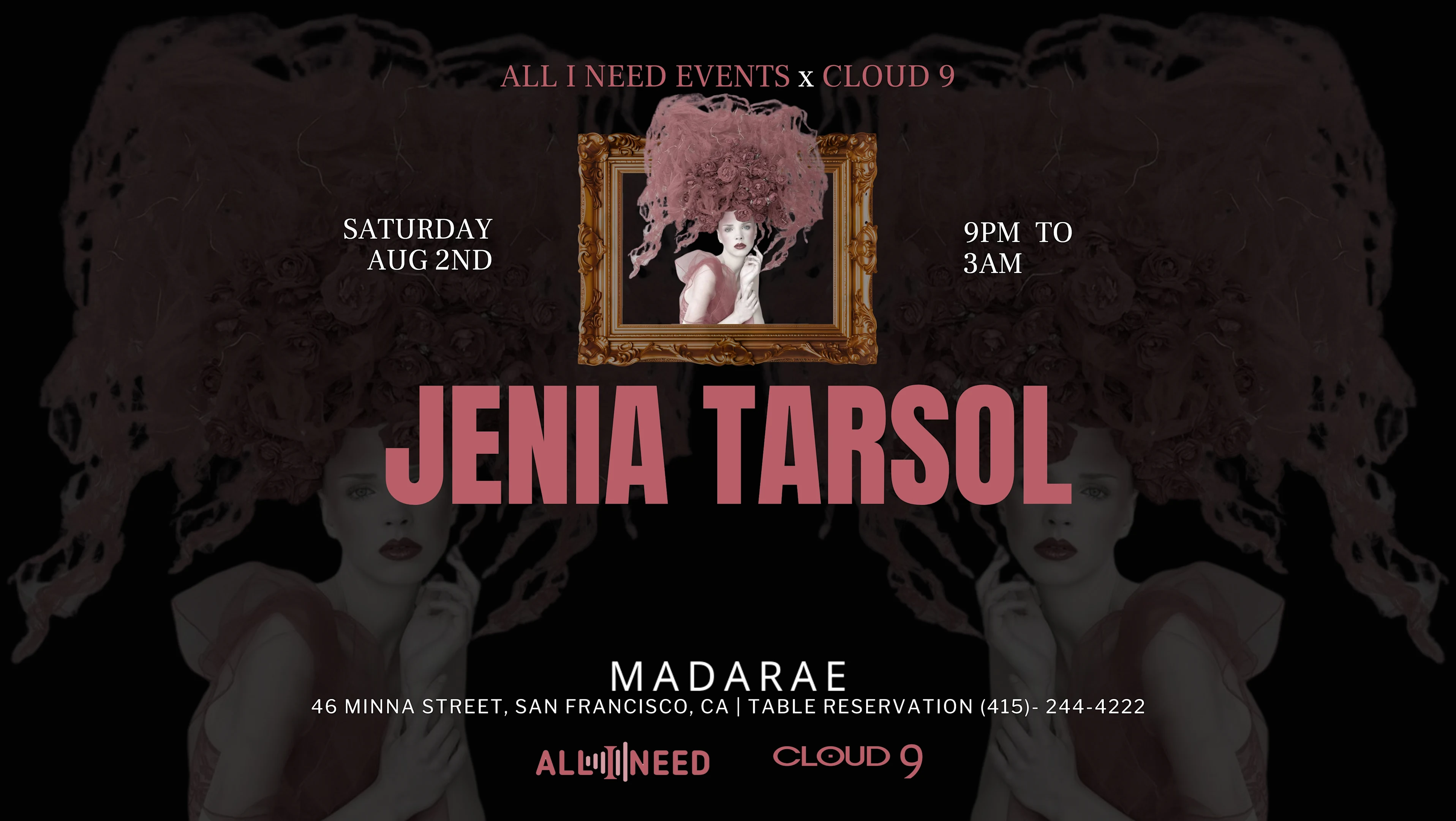 Jenia Tarsol [Indie Dance & Melodic House] At Madarae Sf Cover