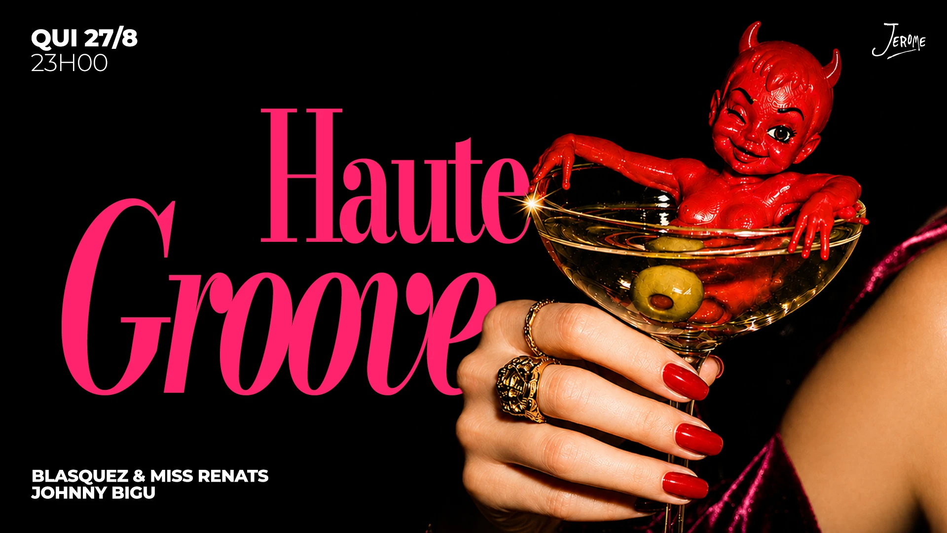 Haute Groove  [Estreia] No Jerome Cover