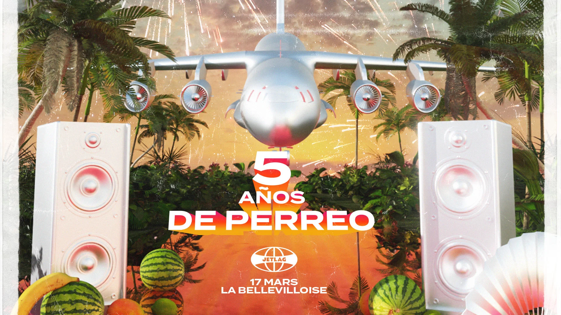 Les 5 Ans De Jetlag  Cover