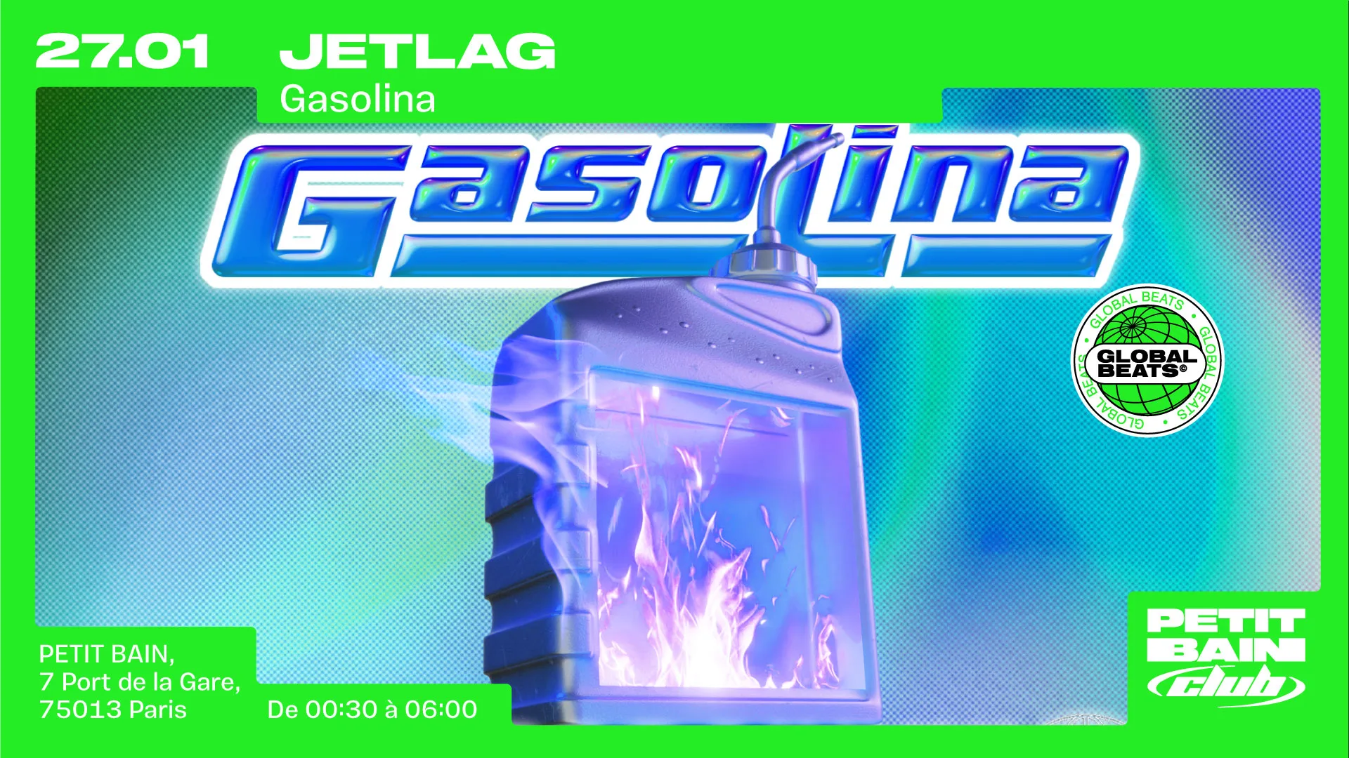 Gasolina By Jetlag Cover